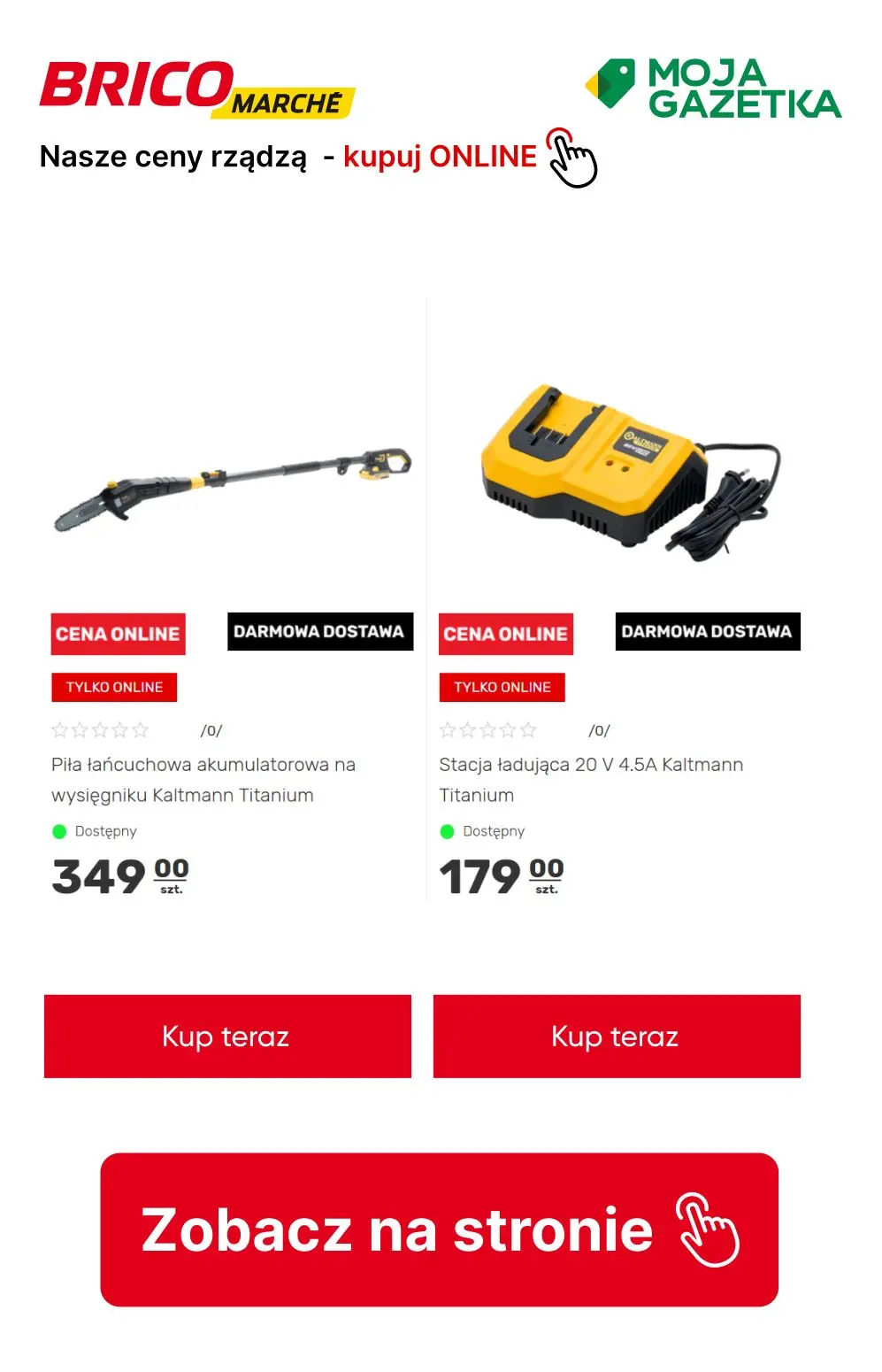 gazetka promocyjna BRICOMARCHE NASZE CENY RZĄDZĄ! Kupuj ONLINE - Strona 4