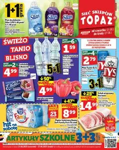 Gazetka promocyjna Topaz, ważna od 2025-08-21 do 2025-09-27.