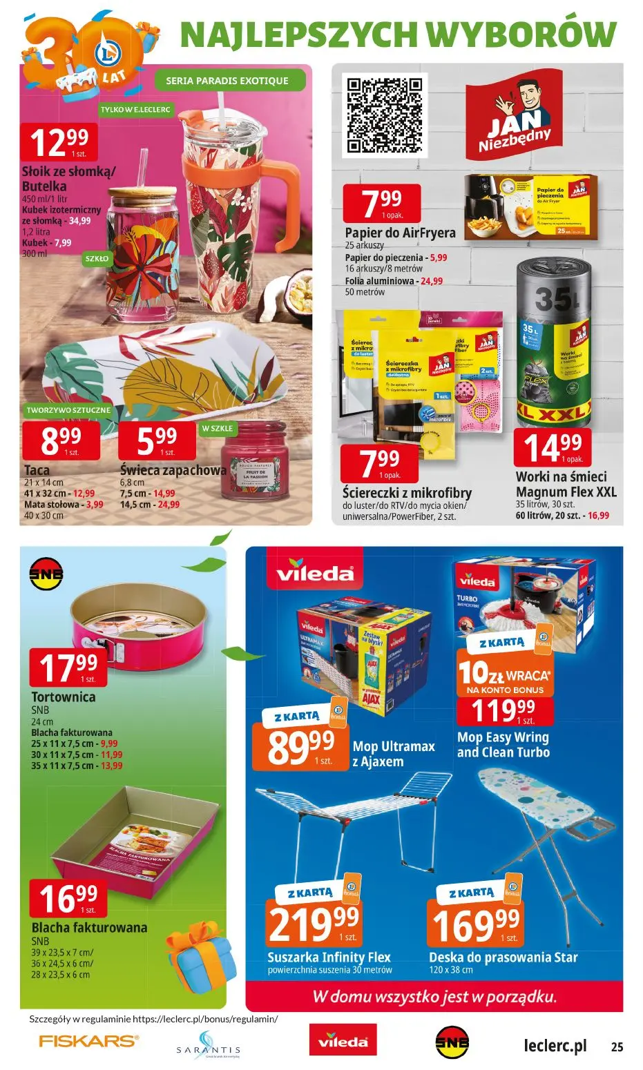 gazetka promocyjna E.Leclerc 30 lat najlepszych wyborów - Strona 25