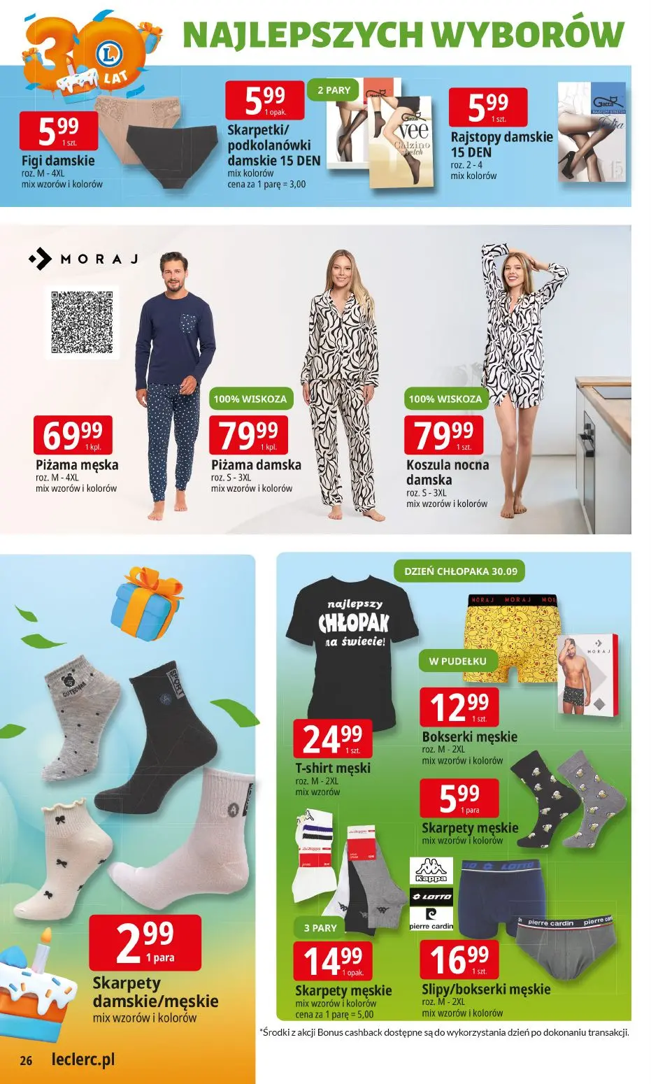 gazetka promocyjna E.Leclerc 30 lat najlepszych wyborów - Strona 26