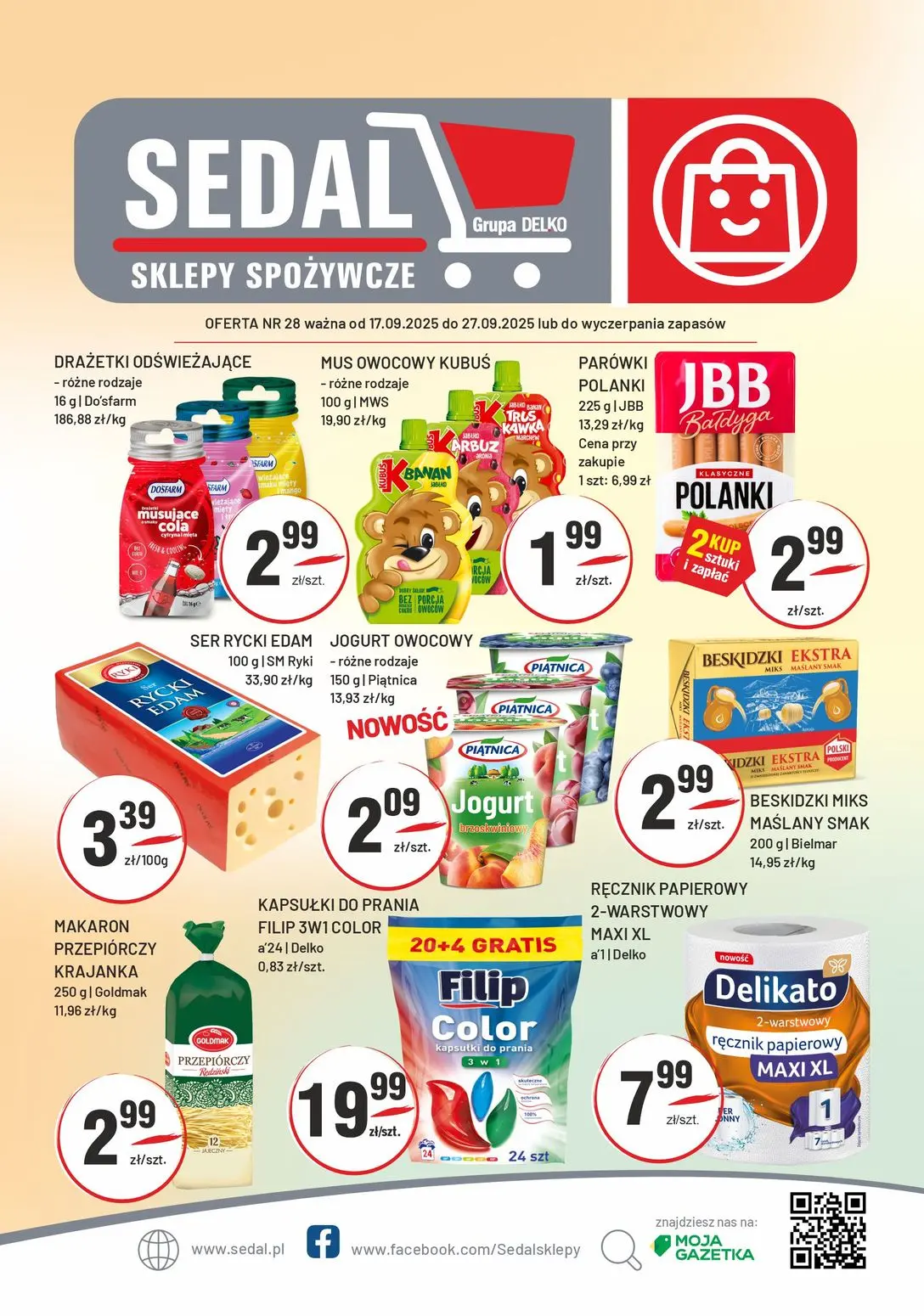 gazetka promocyjna Sedal  - Strona 1