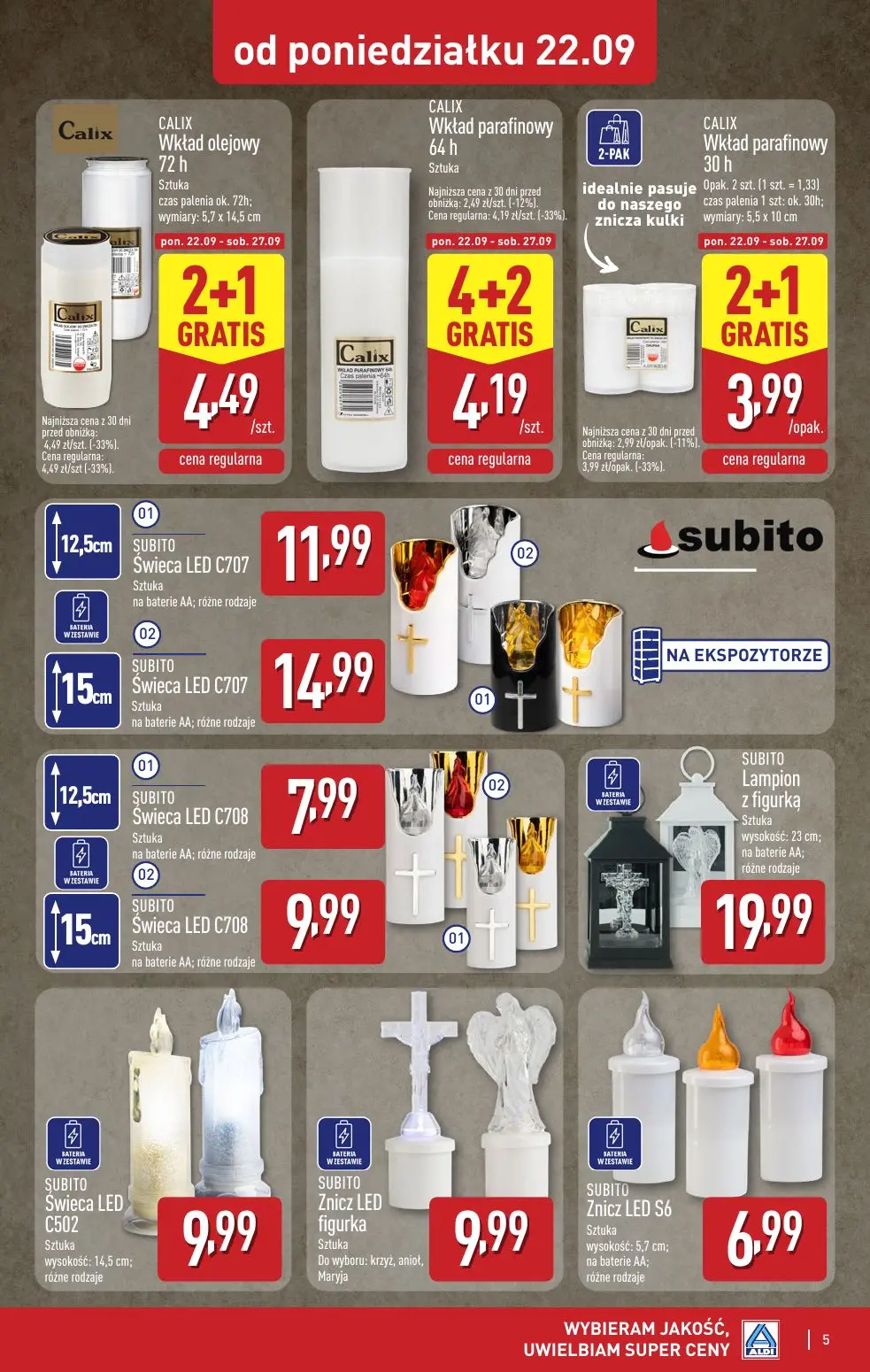 gazetka promocyjna ALDI Od poniedziałku i od soboty - Strona 5