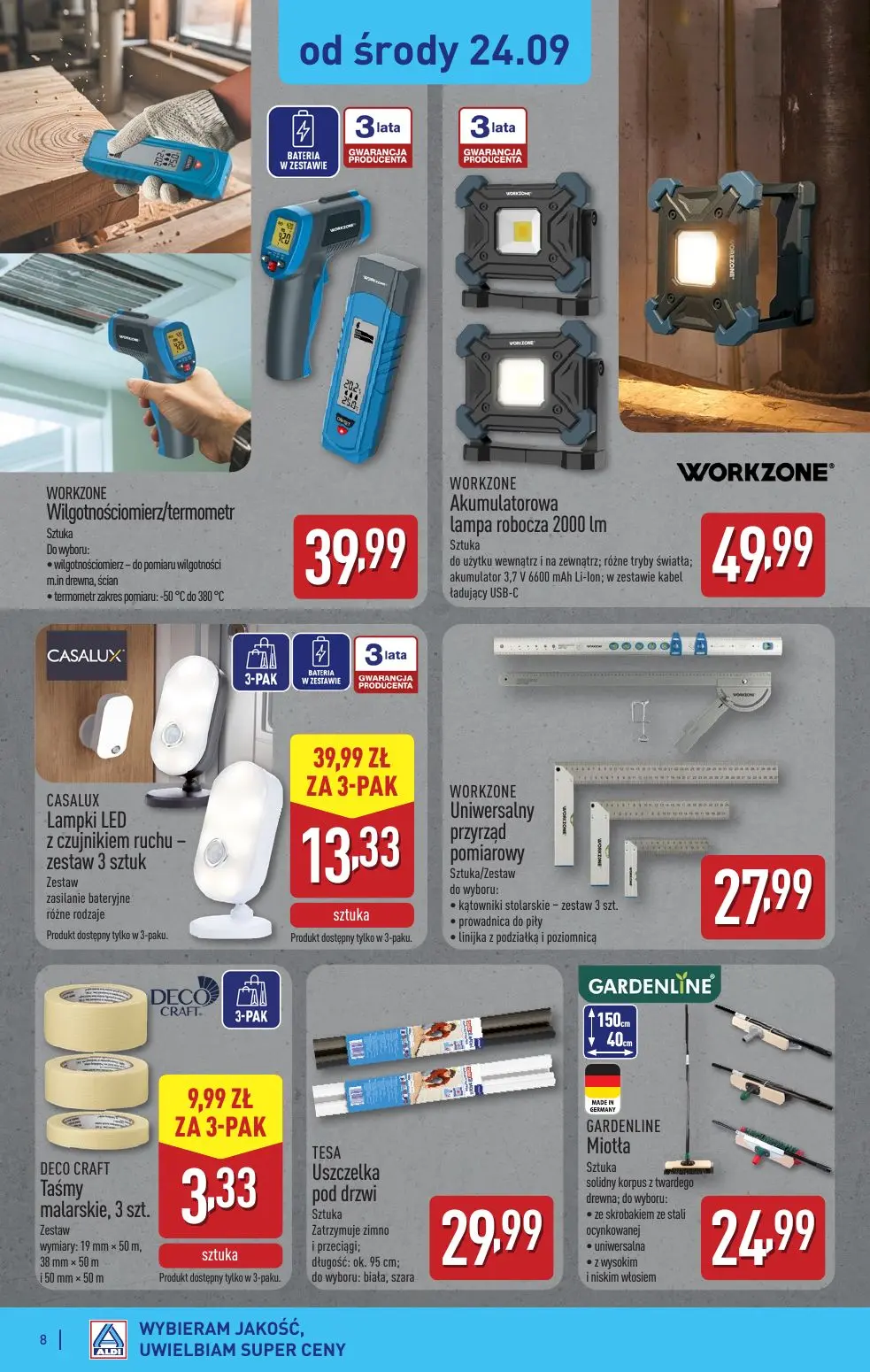 gazetka promocyjna ALDI Oferta od 22.09 - Strona 8