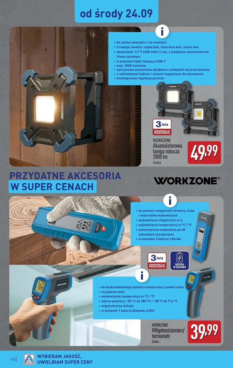 gazetka promocyjna ALDI Oferta od 22.09 - Strona 10