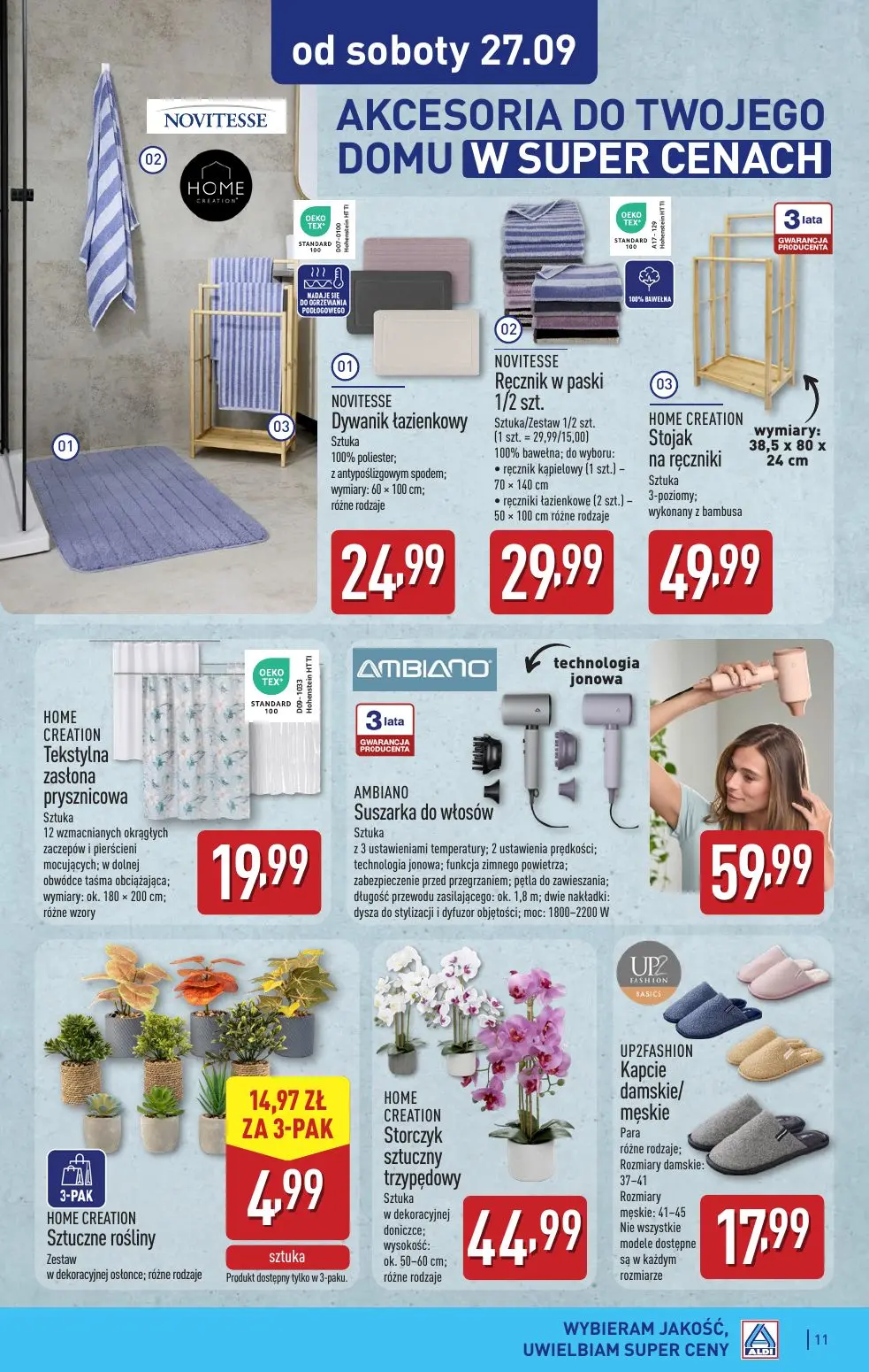 gazetka promocyjna ALDI Oferta od 22.09 - Strona 11