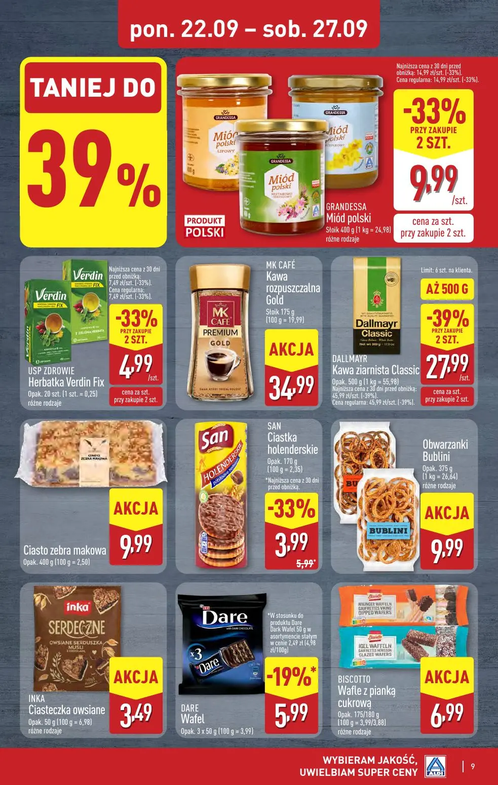 gazetka promocyjna ALDI Raz ALDI, zawsze coś z ALDI - Strona 9