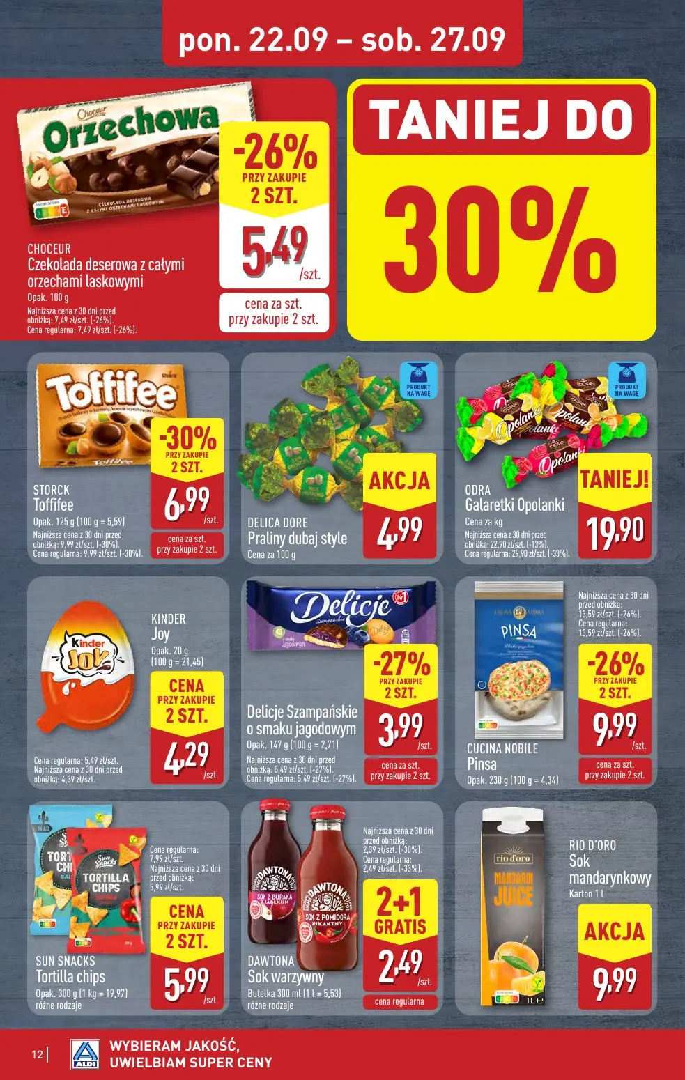 gazetka promocyjna ALDI Raz ALDI, zawsze coś z ALDI - Strona 12