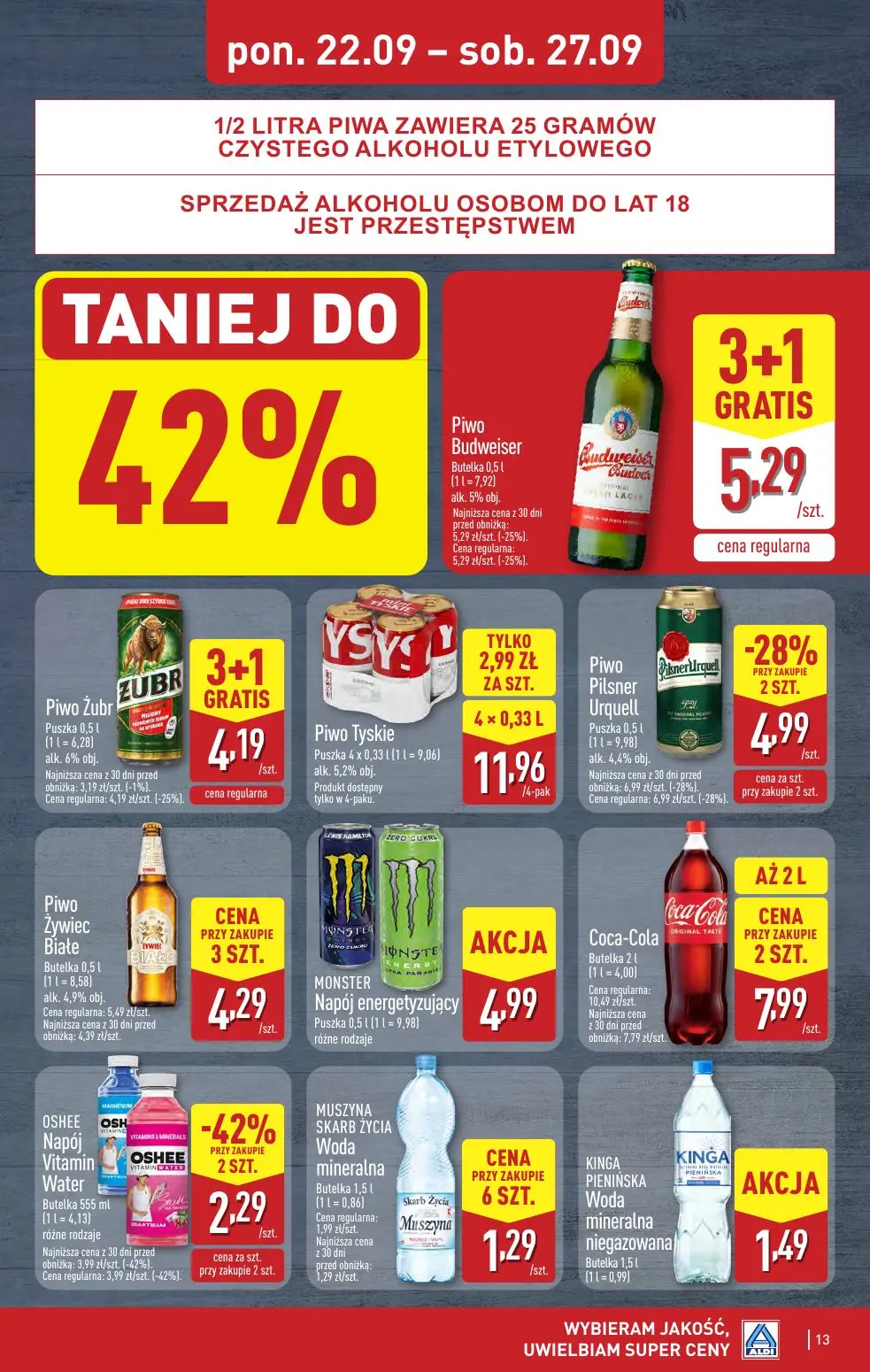 gazetka promocyjna ALDI Raz ALDI, zawsze coś z ALDI - Strona 13