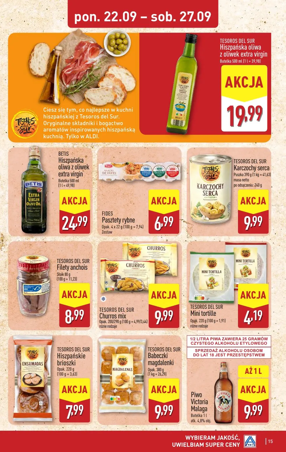 gazetka promocyjna ALDI Raz ALDI, zawsze coś z ALDI - Strona 15