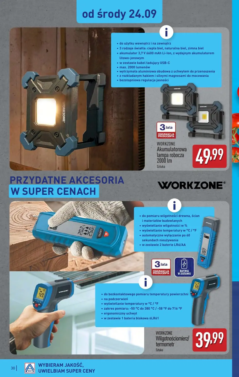 gazetka promocyjna ALDI Raz ALDI, zawsze coś z ALDI - Strona 30