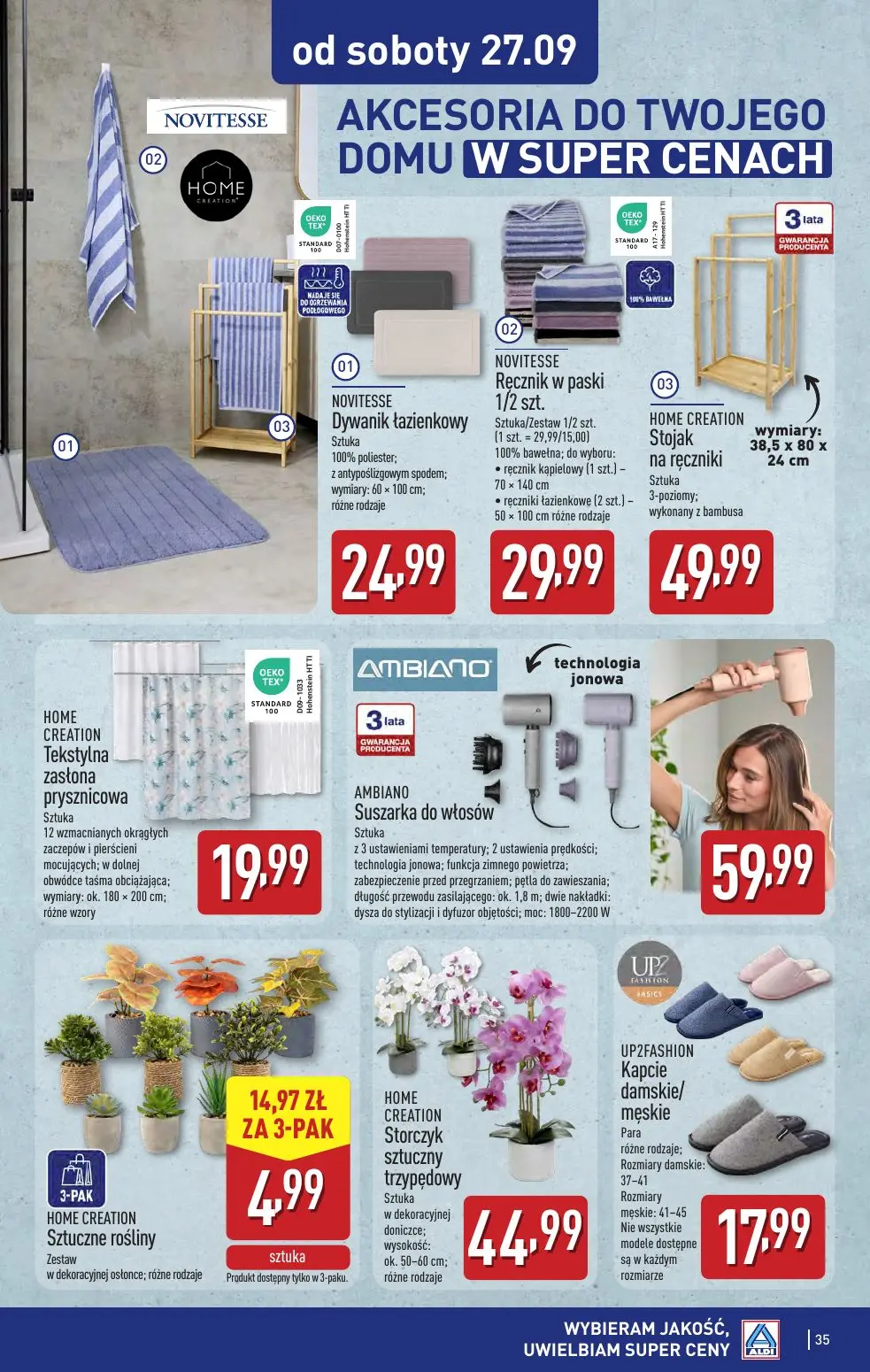 gazetka promocyjna ALDI Raz ALDI, zawsze coś z ALDI - Strona 35
