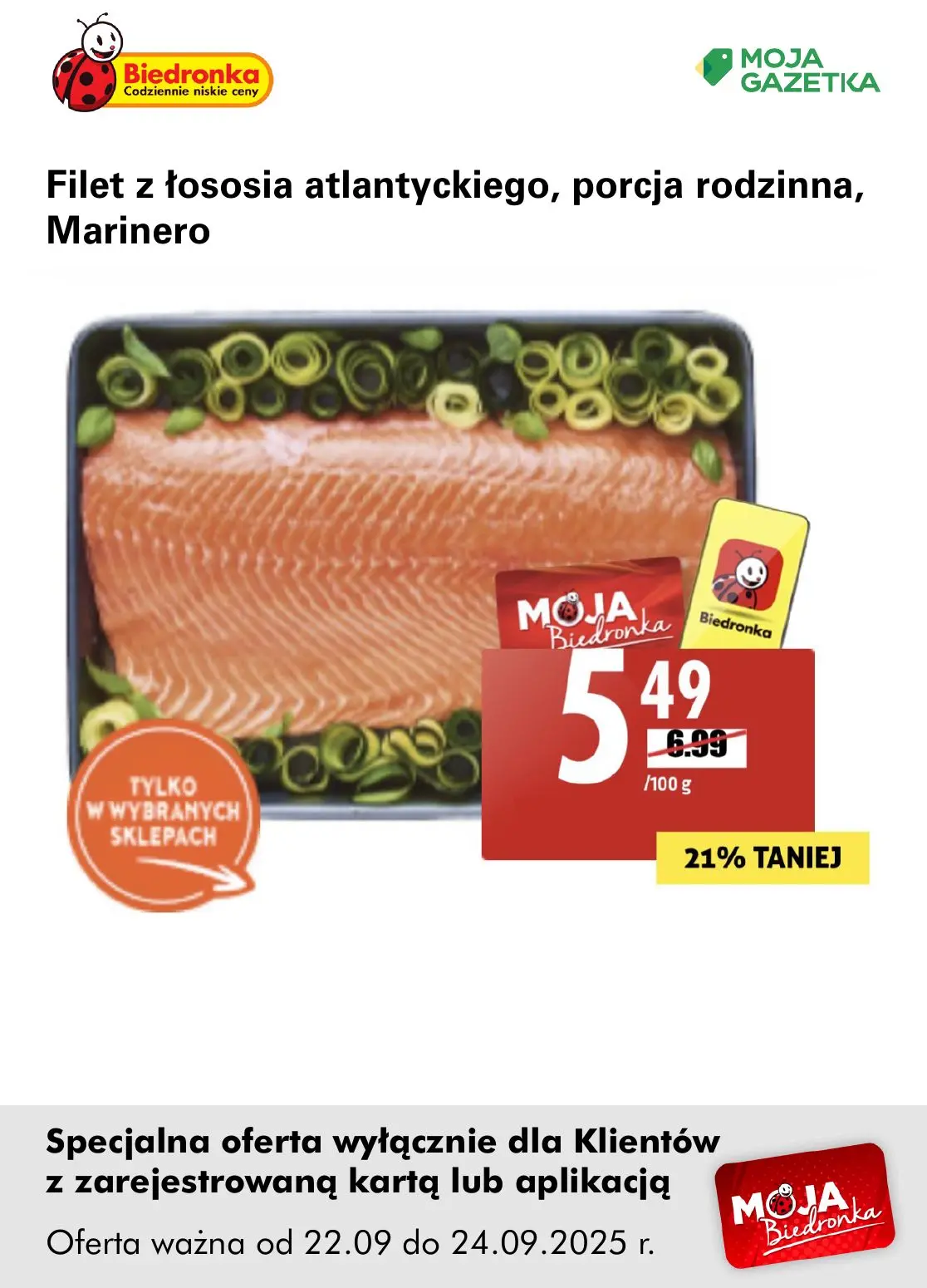 gazetka promocyjna Biedronka Oferta z kartą Moja Biedronka - Strona 2