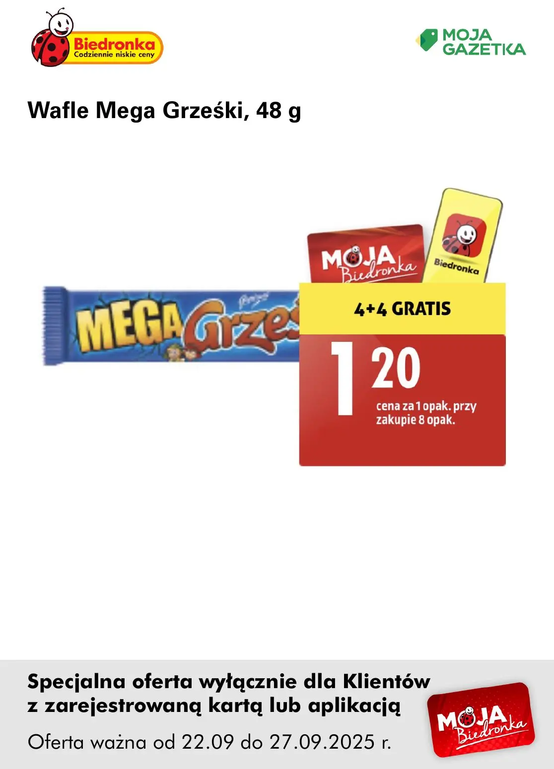 gazetka promocyjna Biedronka Oferta z kartą Moja Biedronka - Strona 5