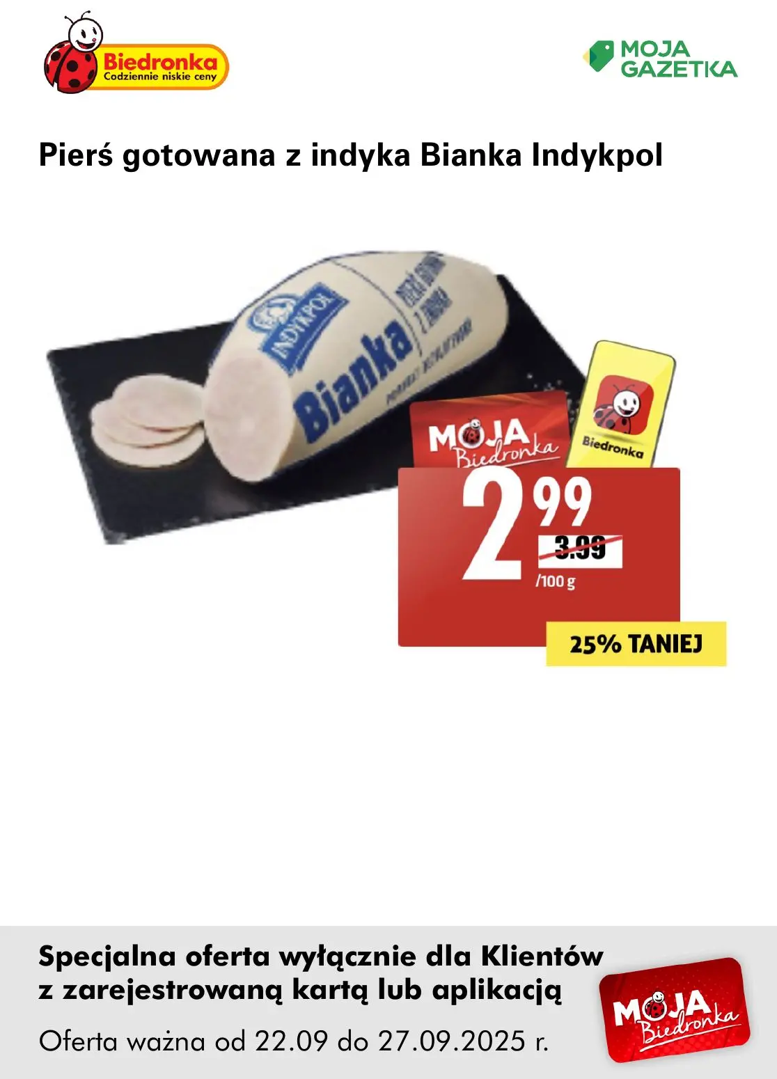 gazetka promocyjna Biedronka Oferta z kartą Moja Biedronka - Strona 7