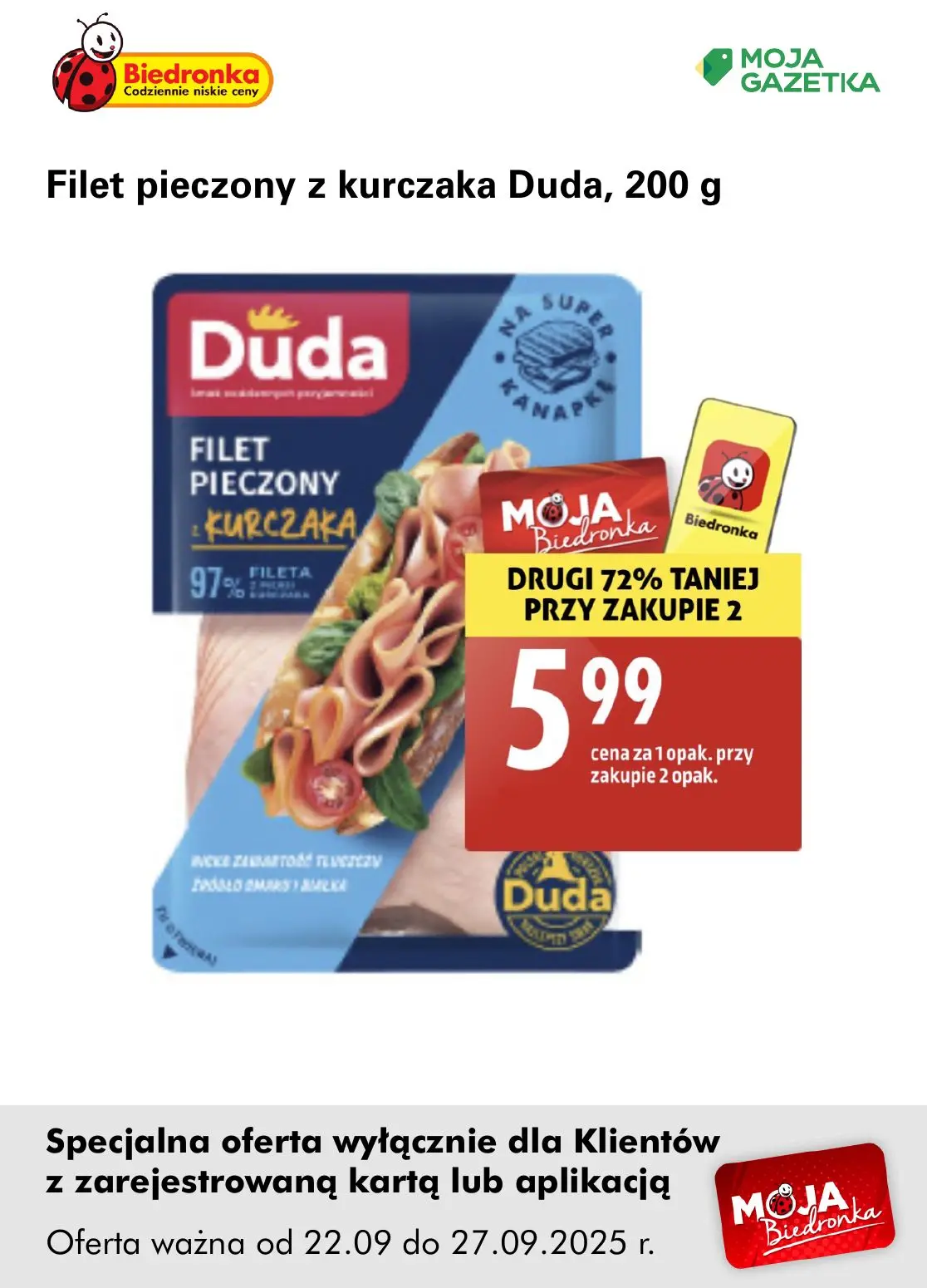 gazetka promocyjna Biedronka Oferta z kartą Moja Biedronka - Strona 8