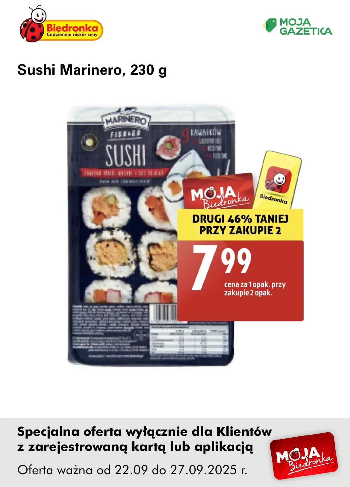 gazetka promocyjna Biedronka Oferta z kartą Moja Biedronka - Strona 9