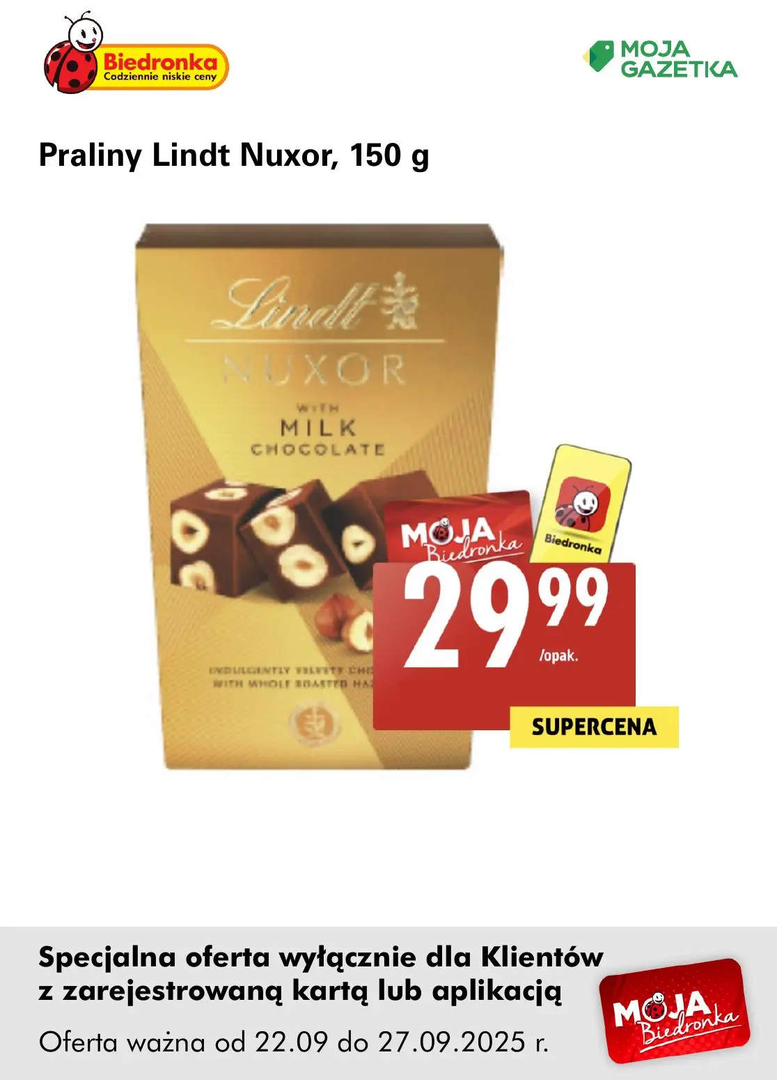 gazetka promocyjna Biedronka Oferta z kartą Moja Biedronka - Strona 10