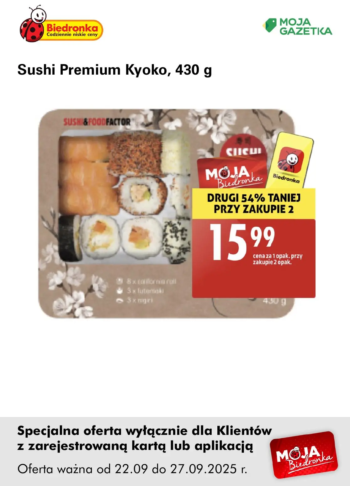 gazetka promocyjna Biedronka Oferta z kartą Moja Biedronka - Strona 11