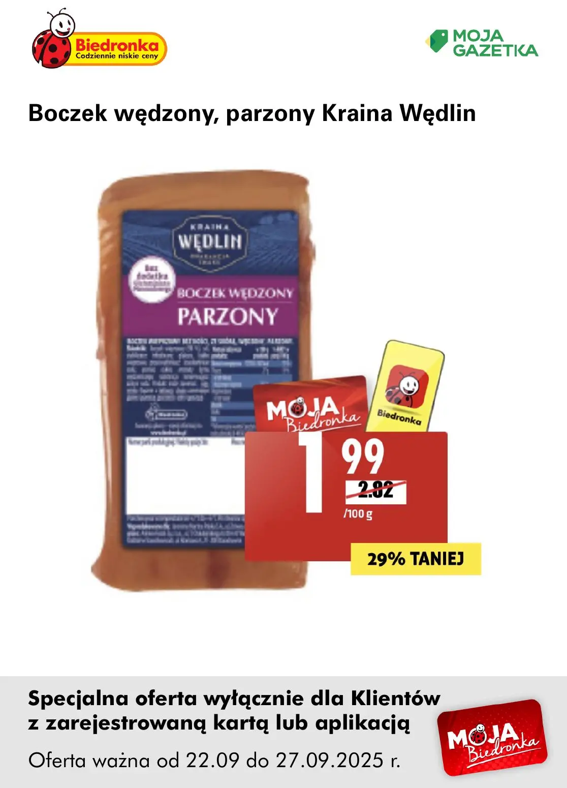 gazetka promocyjna Biedronka Oferta z kartą Moja Biedronka - Strona 12