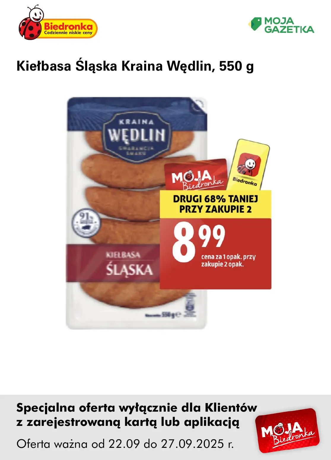 gazetka promocyjna Biedronka Oferta z kartą Moja Biedronka - Strona 14