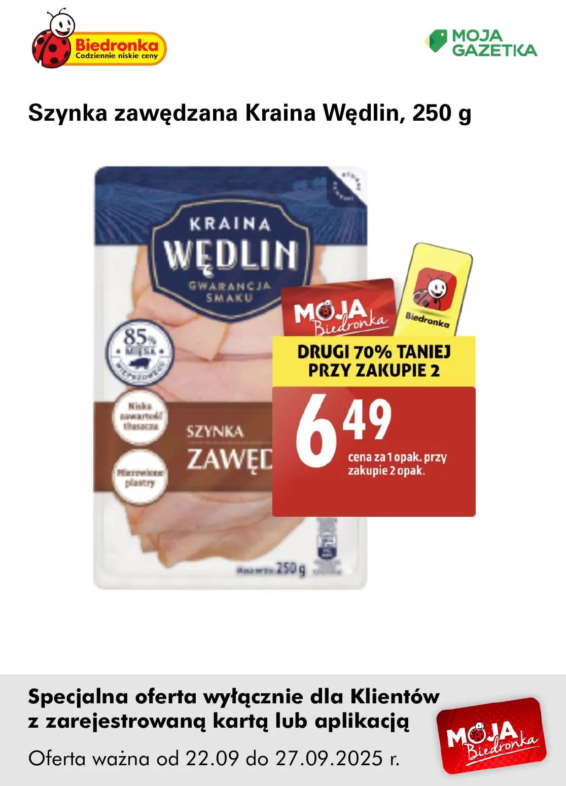 gazetka promocyjna Biedronka Oferta z kartą Moja Biedronka - Strona 15