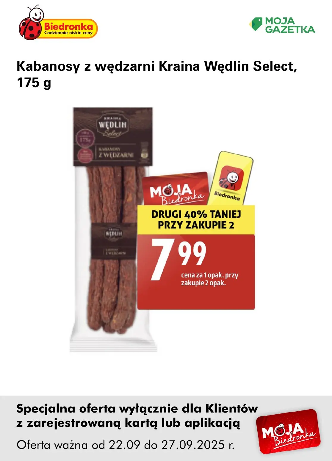gazetka promocyjna Biedronka Oferta z kartą Moja Biedronka - Strona 18