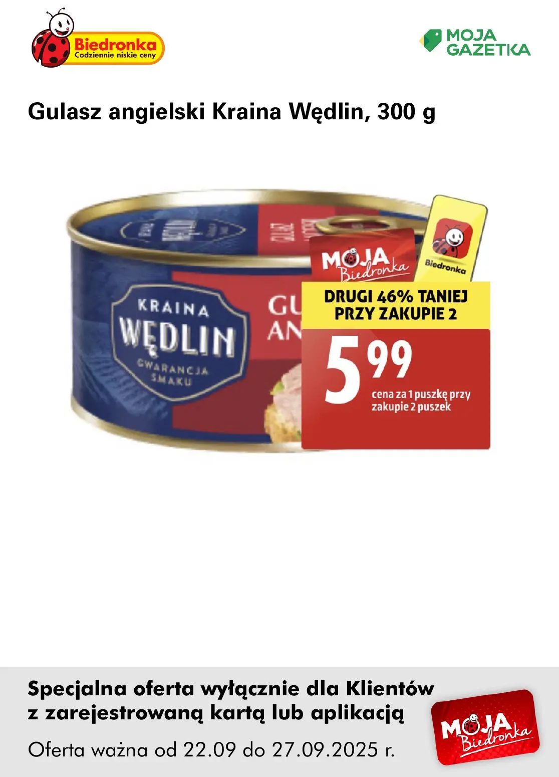 gazetka promocyjna Biedronka Oferta z kartą Moja Biedronka - Strona 25