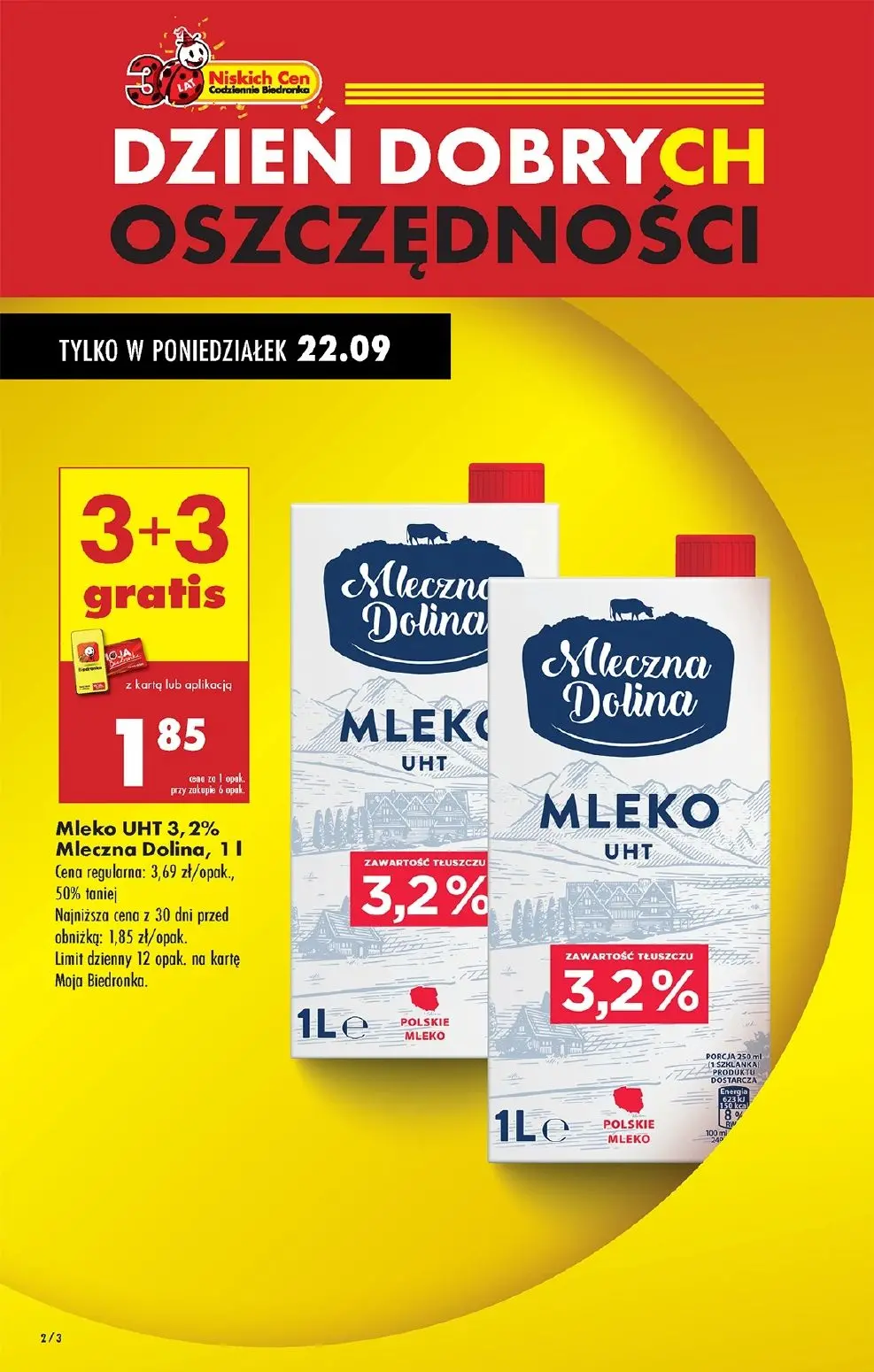 gazetka promocyjna Biedronka Od poniedziałku - Strona 2