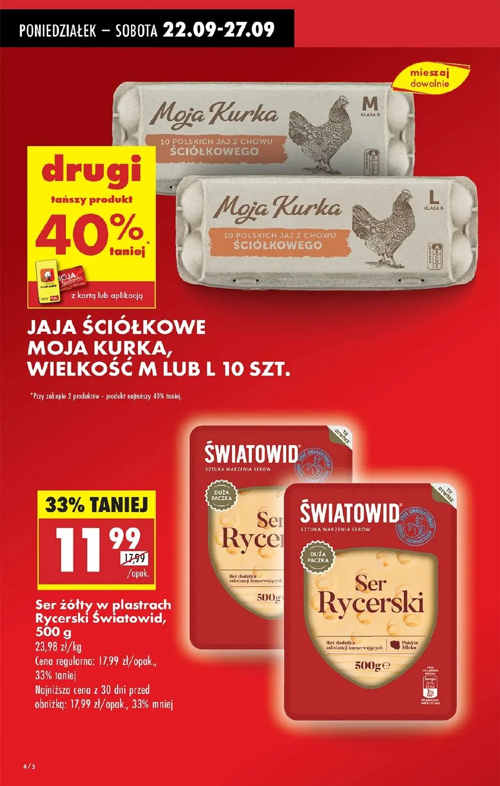gazetka promocyjna Biedronka Od poniedziałku - Strona 4