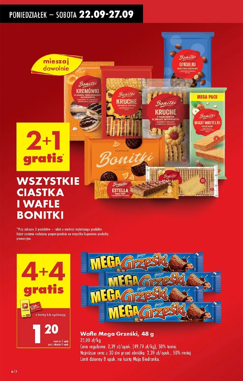 gazetka promocyjna Biedronka Od poniedziałku - Strona 6