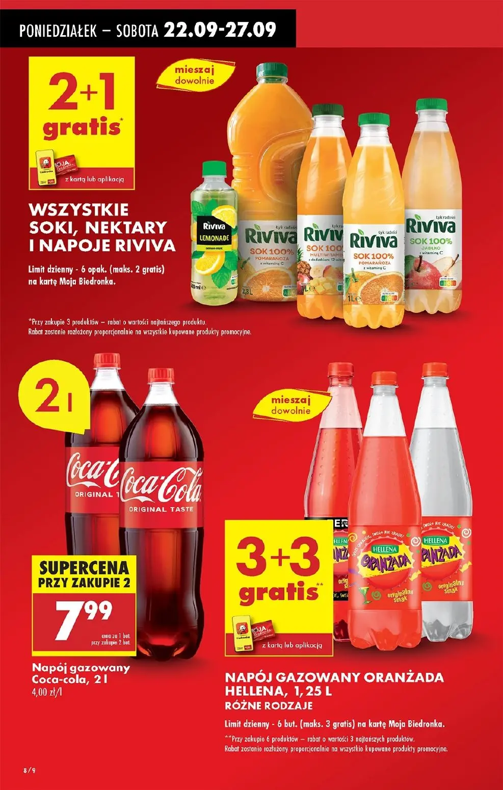 gazetka promocyjna Biedronka Od poniedziałku - Strona 8
