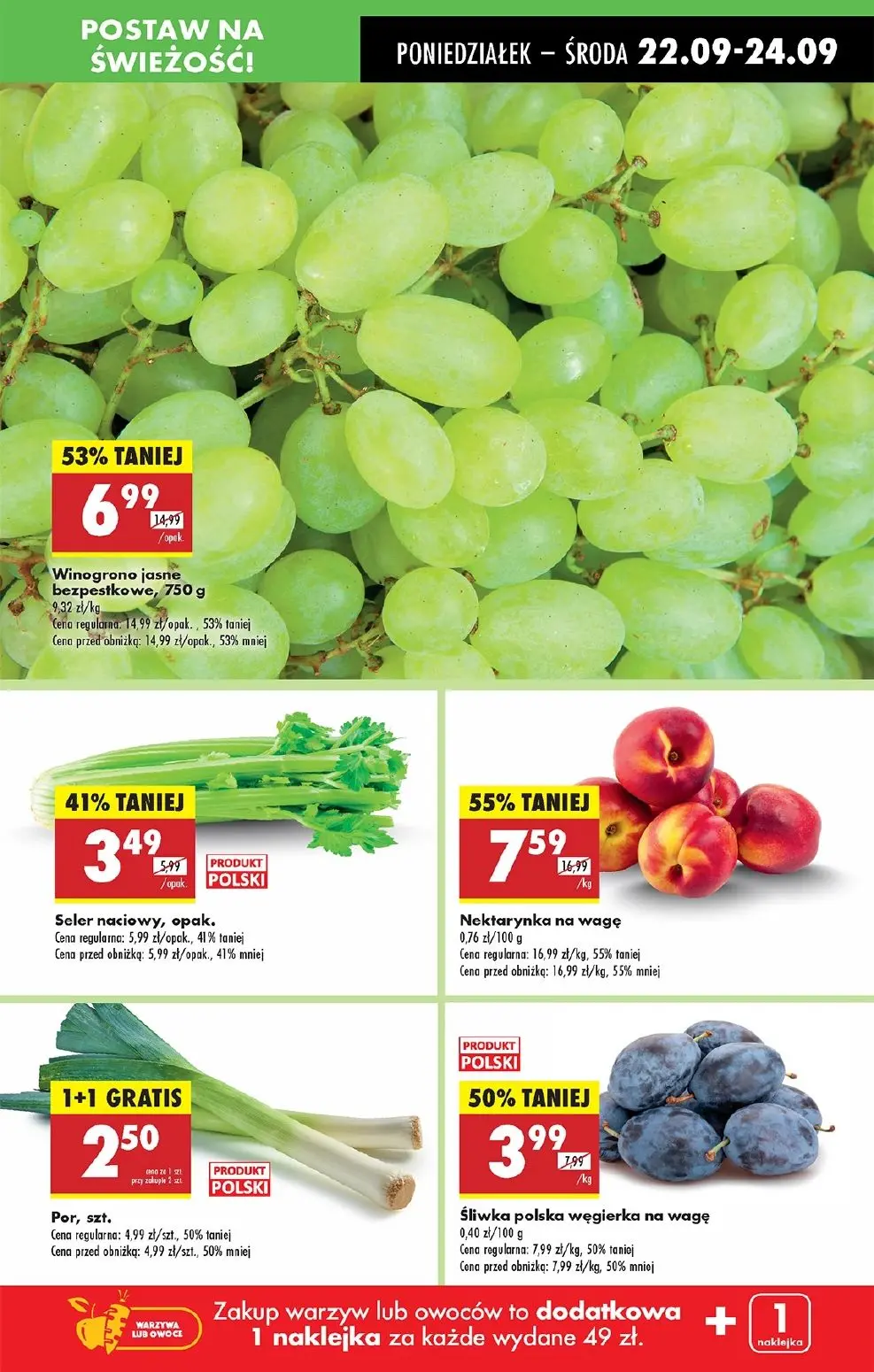 gazetka promocyjna Biedronka Od poniedziałku - Strona 13