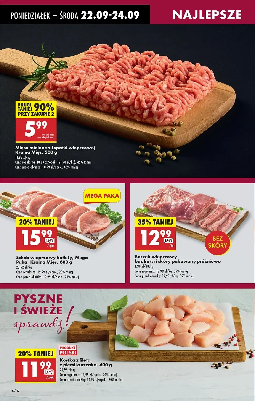 gazetka promocyjna Biedronka Od poniedziałku - Strona 16
