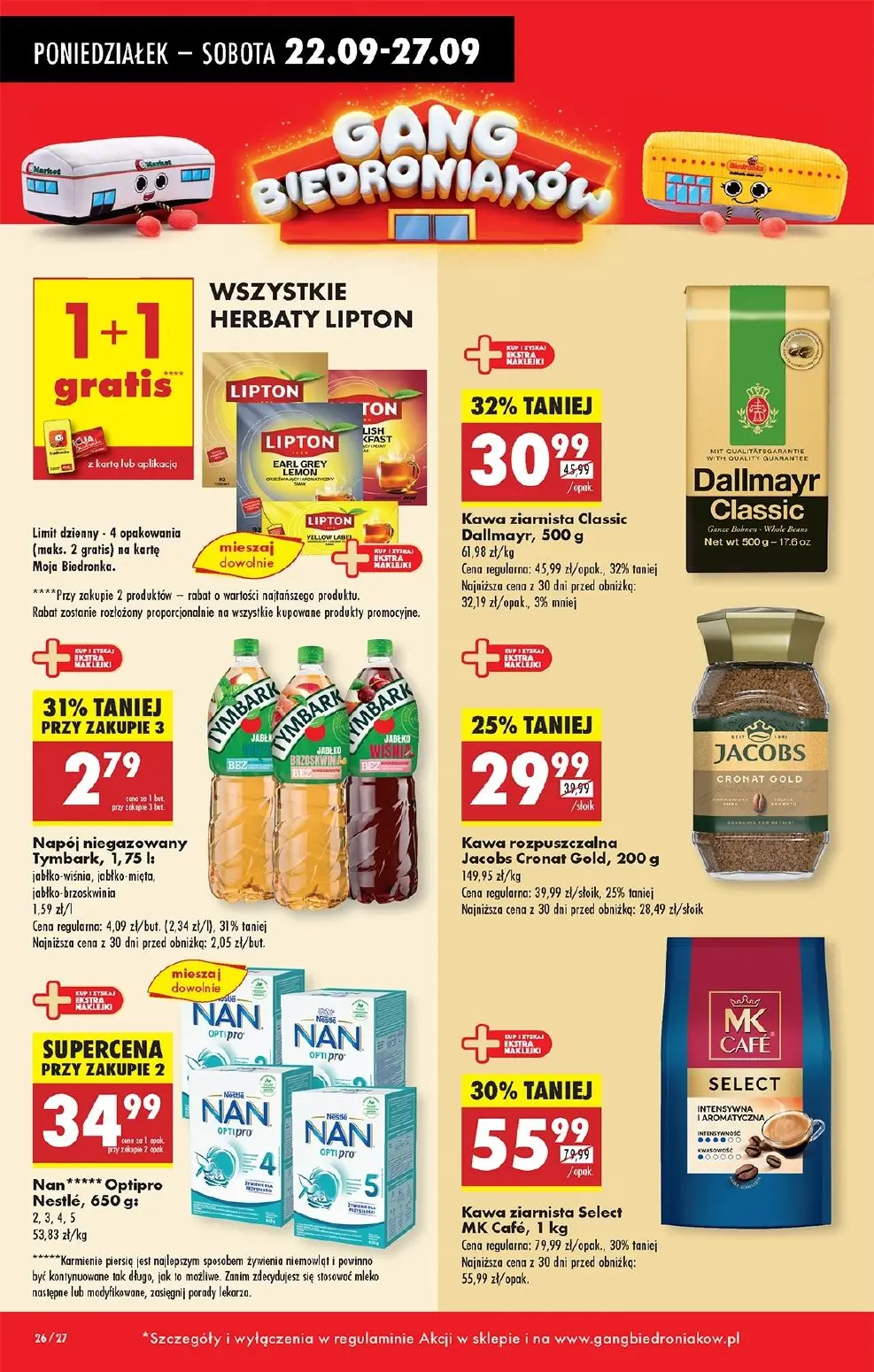 gazetka promocyjna Biedronka Od poniedziałku - Strona 26