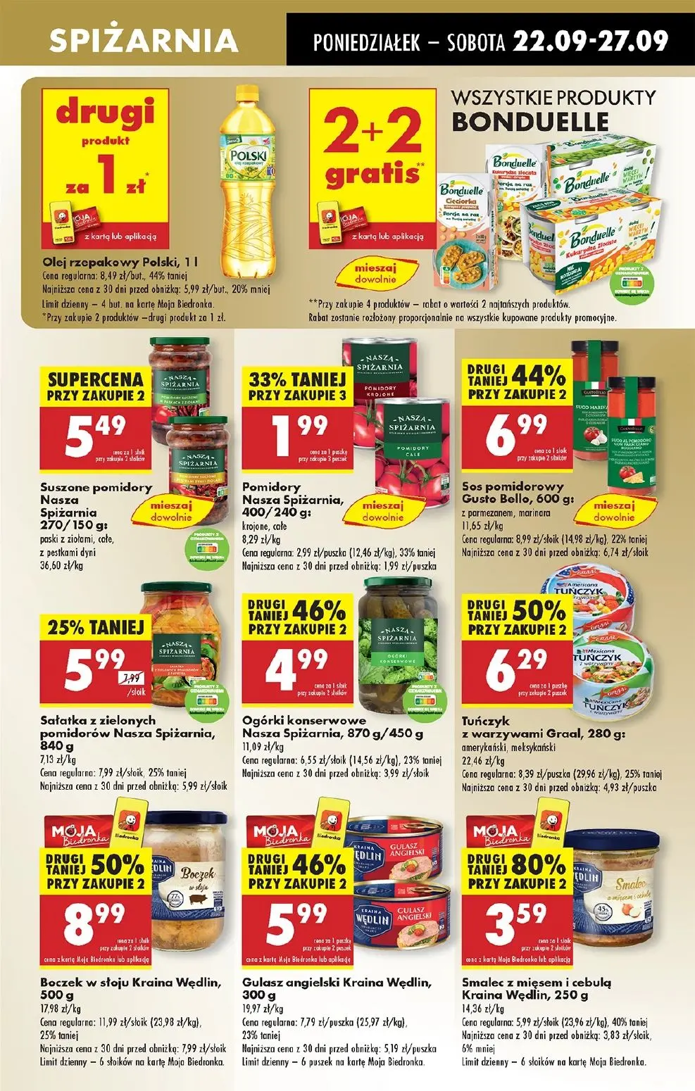 gazetka promocyjna Biedronka Od poniedziałku - Strona 39