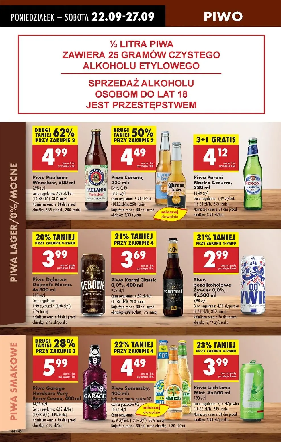 gazetka promocyjna Biedronka Od poniedziałku - Strona 48