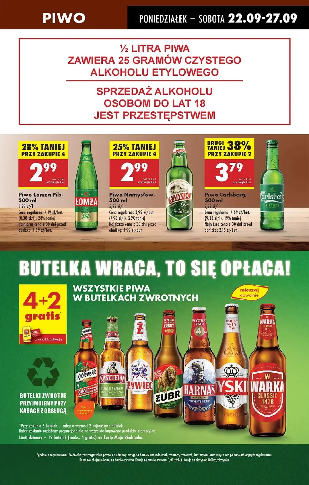 gazetka promocyjna Biedronka Od poniedziałku - Strona 49