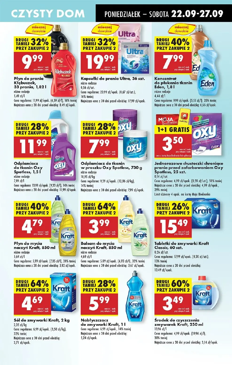 gazetka promocyjna Biedronka Od poniedziałku - Strona 57
