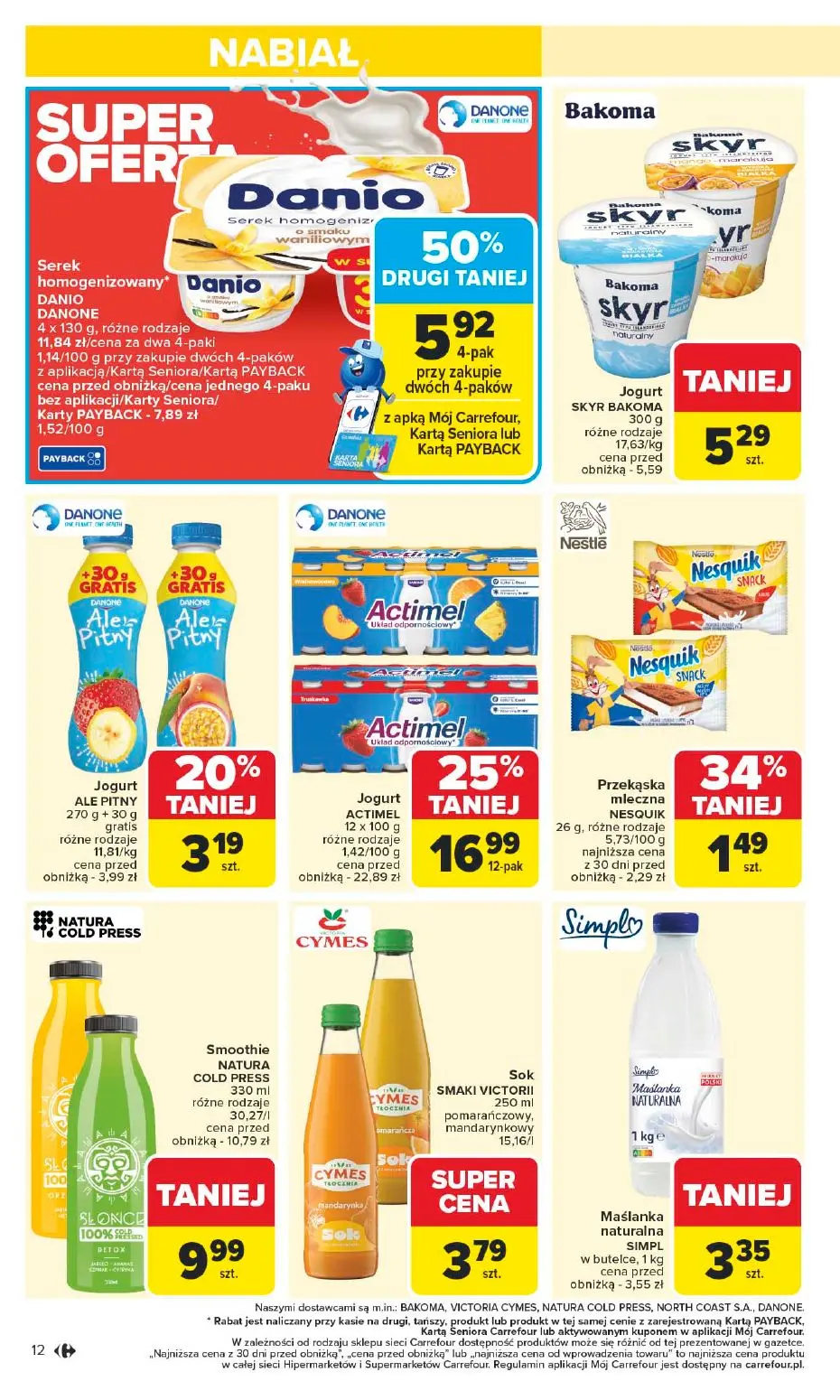 gazetka promocyjna Carrefour Więcej kupujesz, więcej zyskujesz - Strona 14