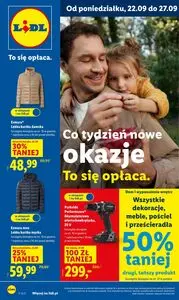 Gazetka promocyjna LIDL, ważna od 2025-09-22 do 2025-09-27.
