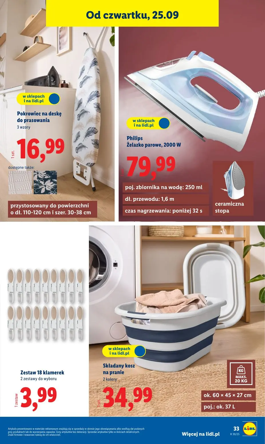 gazetka promocyjna LIDL Co tydzień nowe okazje - Strona 39