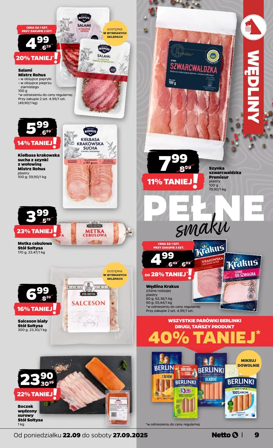 gazetka promocyjna NETTO Tanio i świeżo - Strona 9