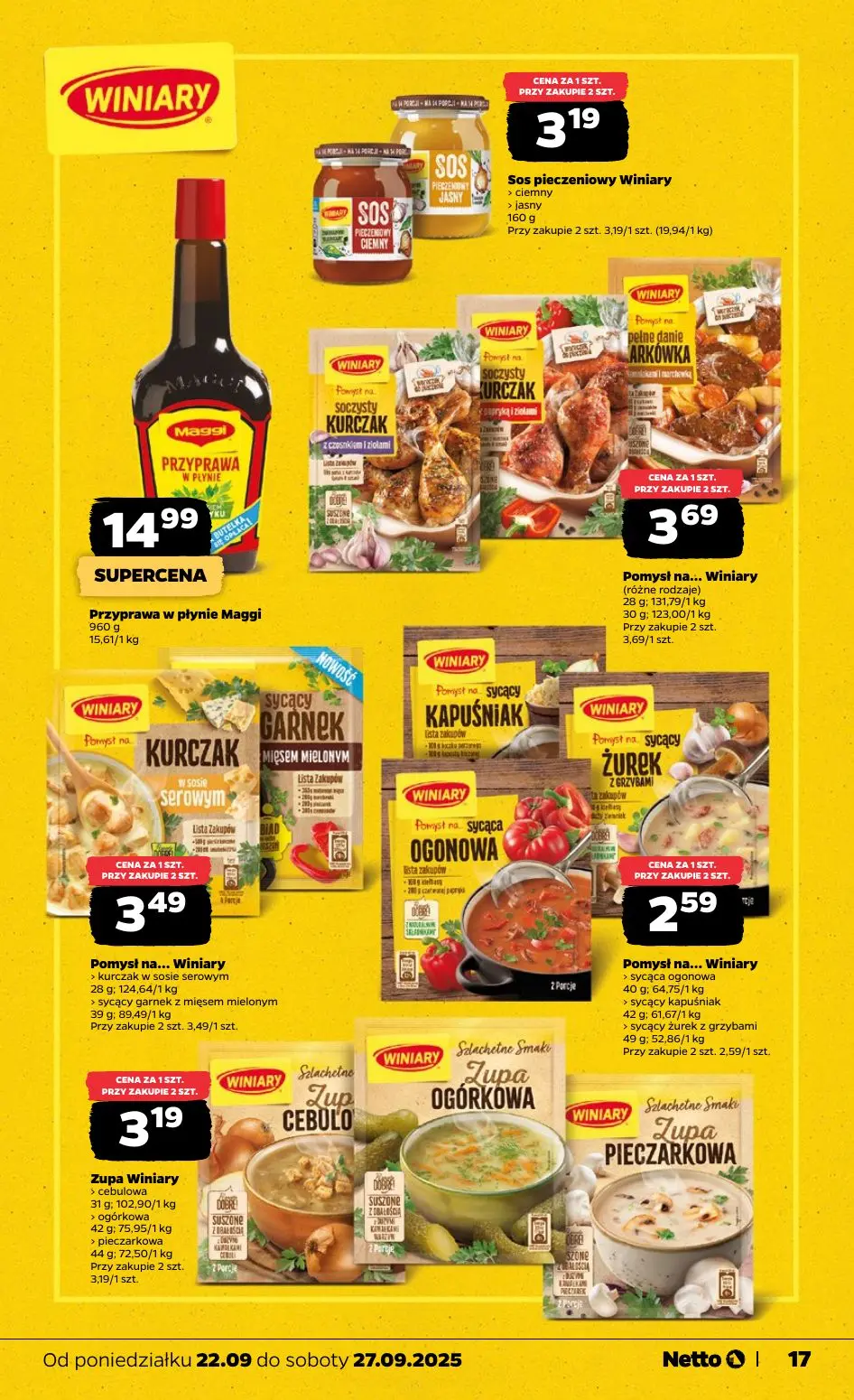 gazetka promocyjna NETTO Tanio i świeżo - Strona 17