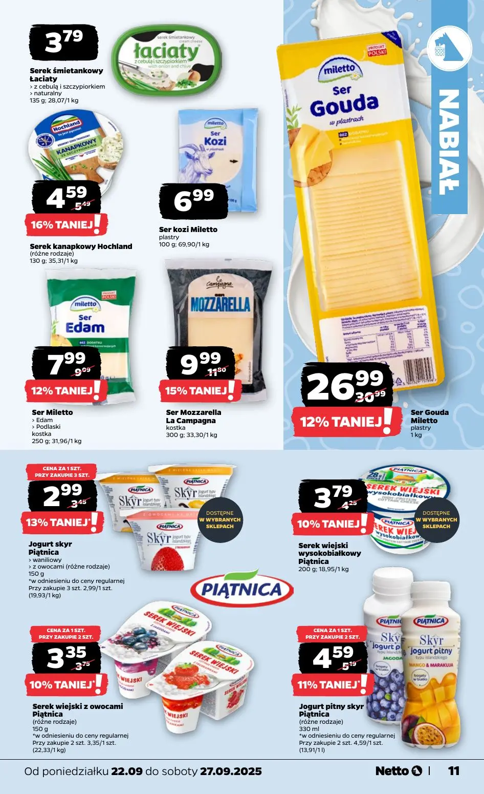 gazetka promocyjna NETTO Tanio i świeżo - Strona 11