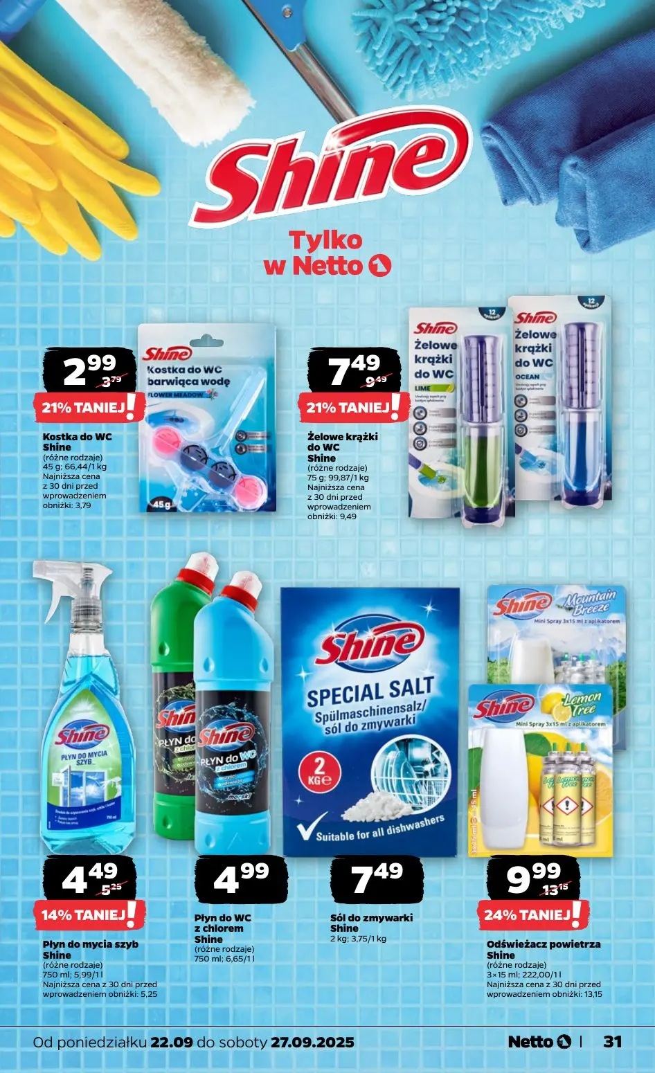 gazetka promocyjna NETTO Tanio i świeżo - Strona 31