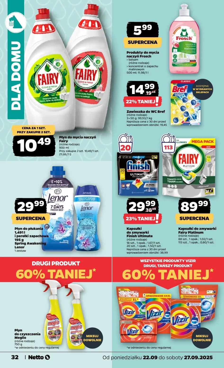 gazetka promocyjna NETTO Tanio i świeżo - Strona 32