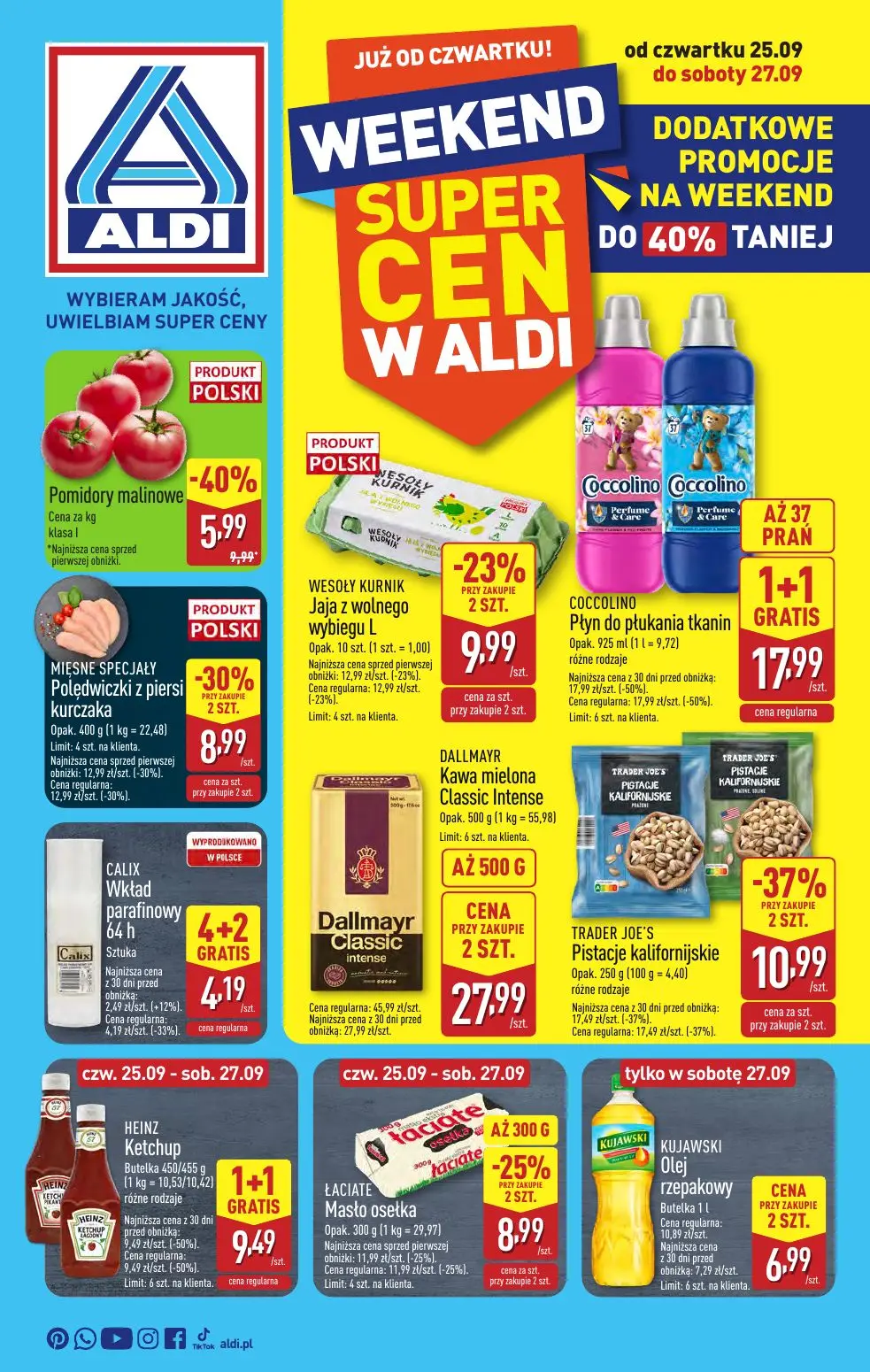 gazetka promocyjna ALDI Weekend super cen! - Strona 1