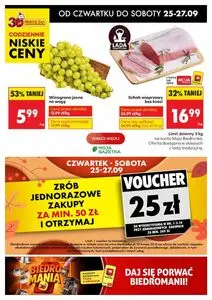 Gazetka promocyjna Biedronka, ważna od 2025-09-25 do 2025-09-27.