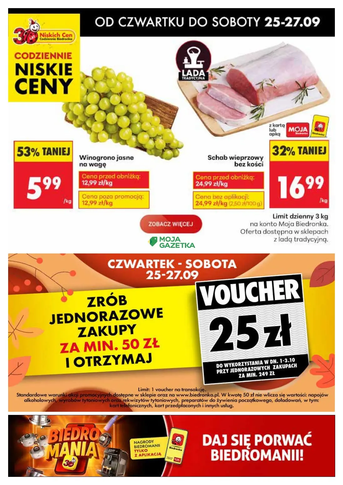 gazetka promocyjna Biedronka Biedronkowe oszczędności - Strona 1