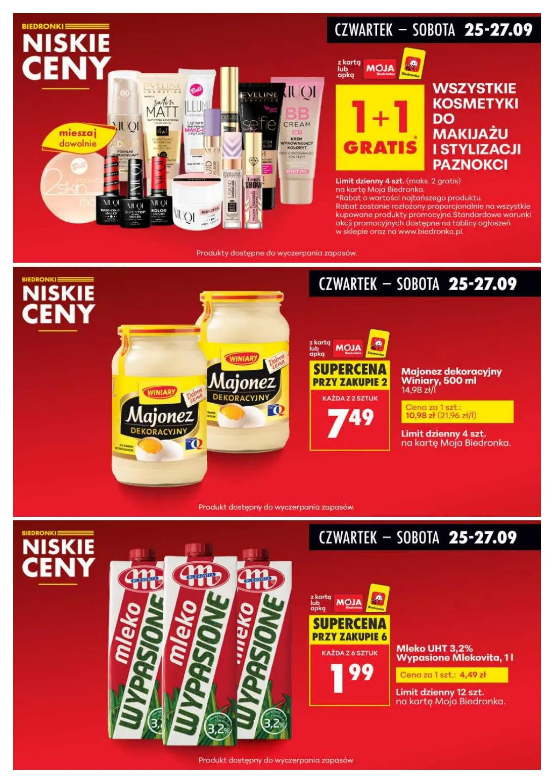 gazetka promocyjna Biedronka Biedronkowe oszczędności - Strona 3